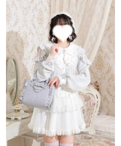 NOEMIE さきまるちゃんコラボ♡キラキラビジュー2wayショルダーバッグ ③ さきまるちゃんコラボ♡キラキラビジュー2wayショルダーバッグ