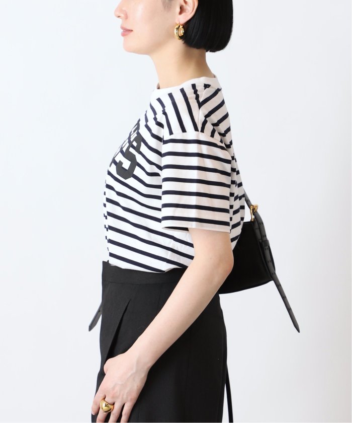 VERMEIL par iena　PARISロゴボーダーTシャツ SLOANE/スローン】別注 Lady Tシャツ（Tシャツ／カットソー