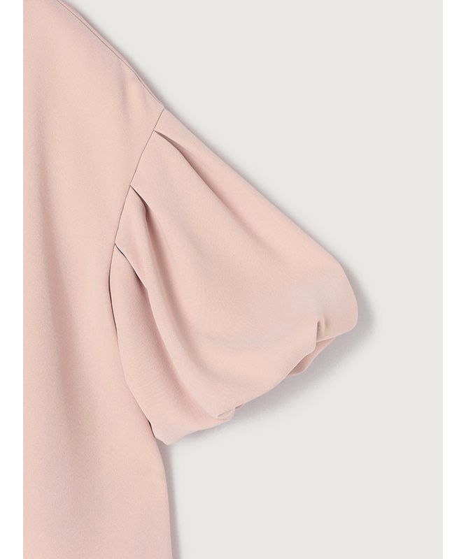 セール 20%OFF】ダブルクロスバルーンスリーブブラウス