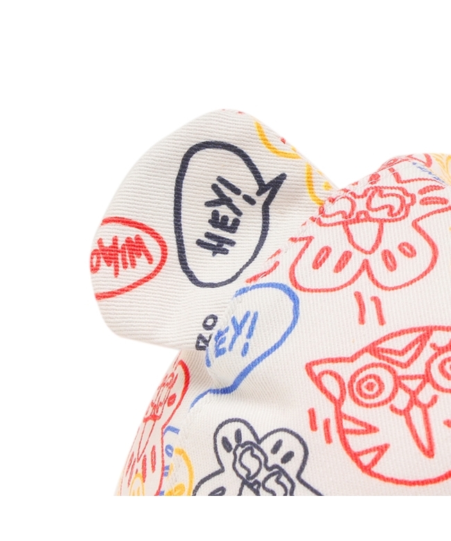 ケンゾー KENZO ベビー用品 帽子 ベビー バケットハット オフ