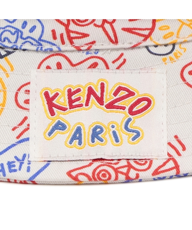 ★タイムセール★KENZO ケンゾー ボケフラワー バケットハット／ネイビー ☆タイムセール☆KENZO ケンゾー ボケフラワー バケットハット