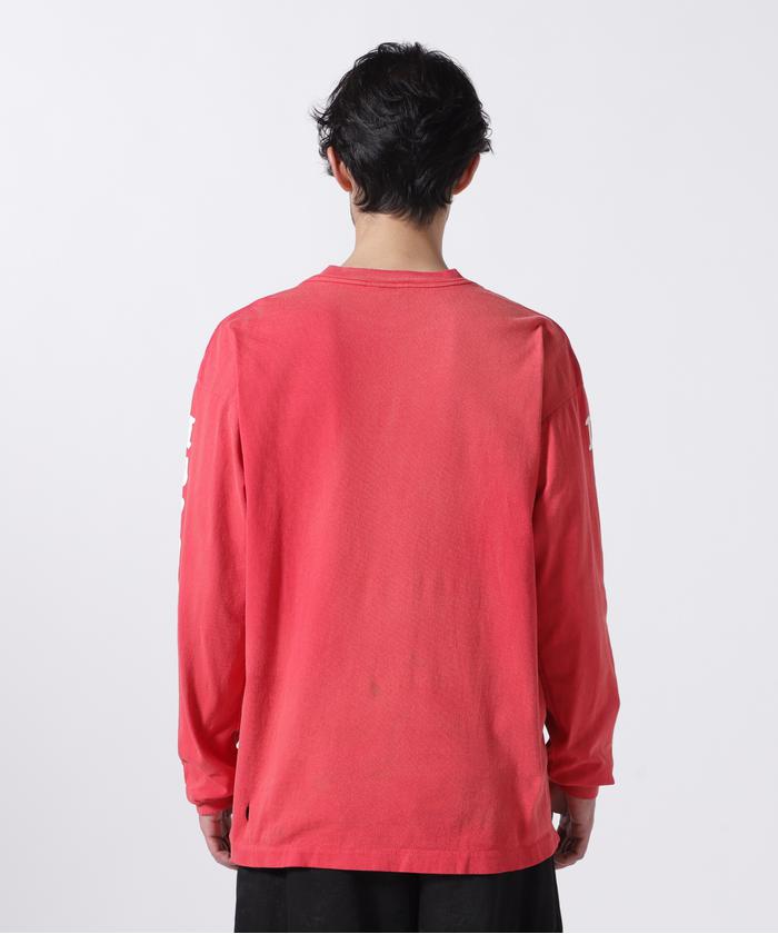 SAINT MICHAEL/セント マイケル/LS TEE/SOFT LOVE/RED(506027678 SAINT MICHAEL/セント マイケル/LS TEE/SOFT LOVE/RED(506027678