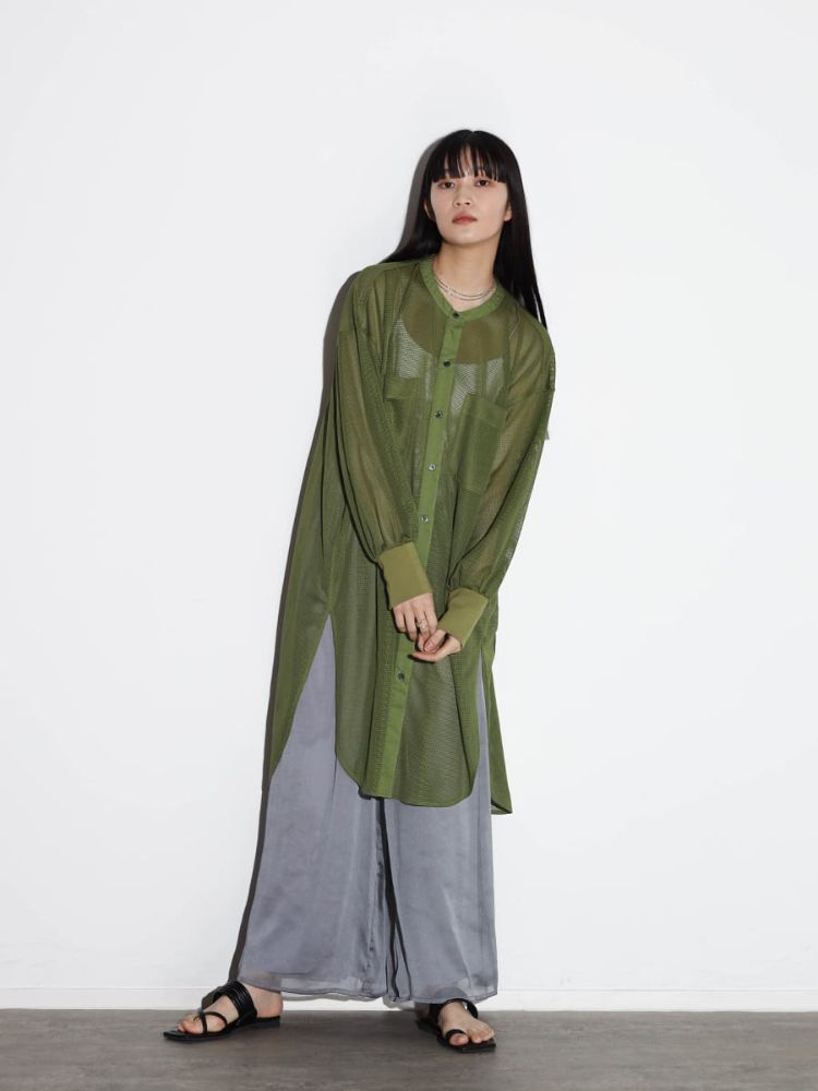 セール 50%OFF】ラディエイト RADIATE 袖スリットメッシュロング
