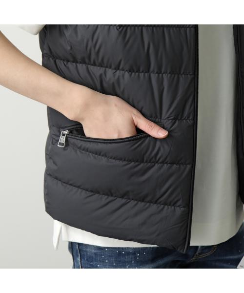 セール】MONCLER ダウンベスト LECHTAL 1A00139 549SK レザー セール】MONCLER ダウンベスト LECHTAL 1A00139 549SK レザー