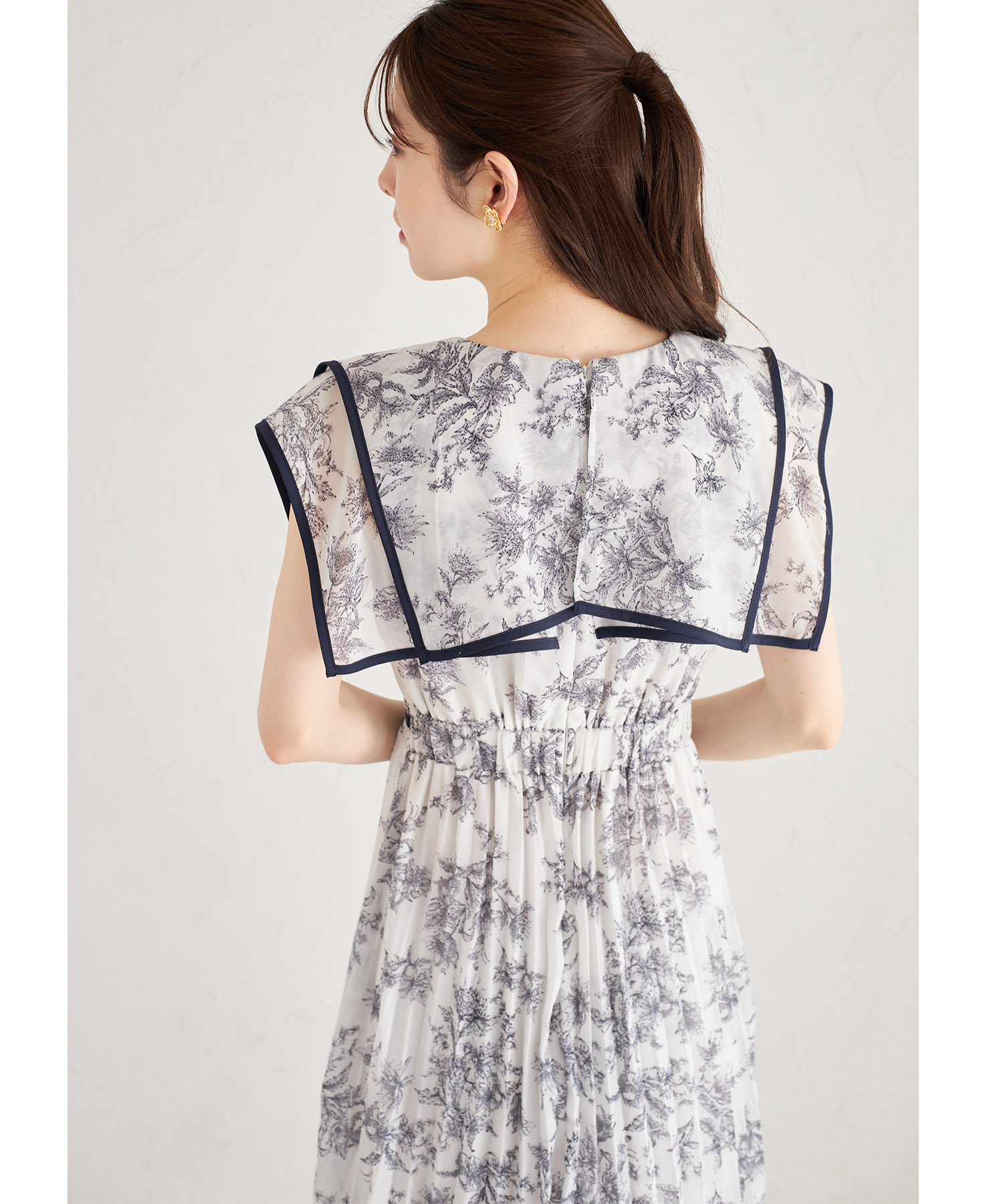 tocco closet　トッコクローゼット　水着　ブルー トッコクローゼット tocco closet 【S・Mサイズ展開】フリル
