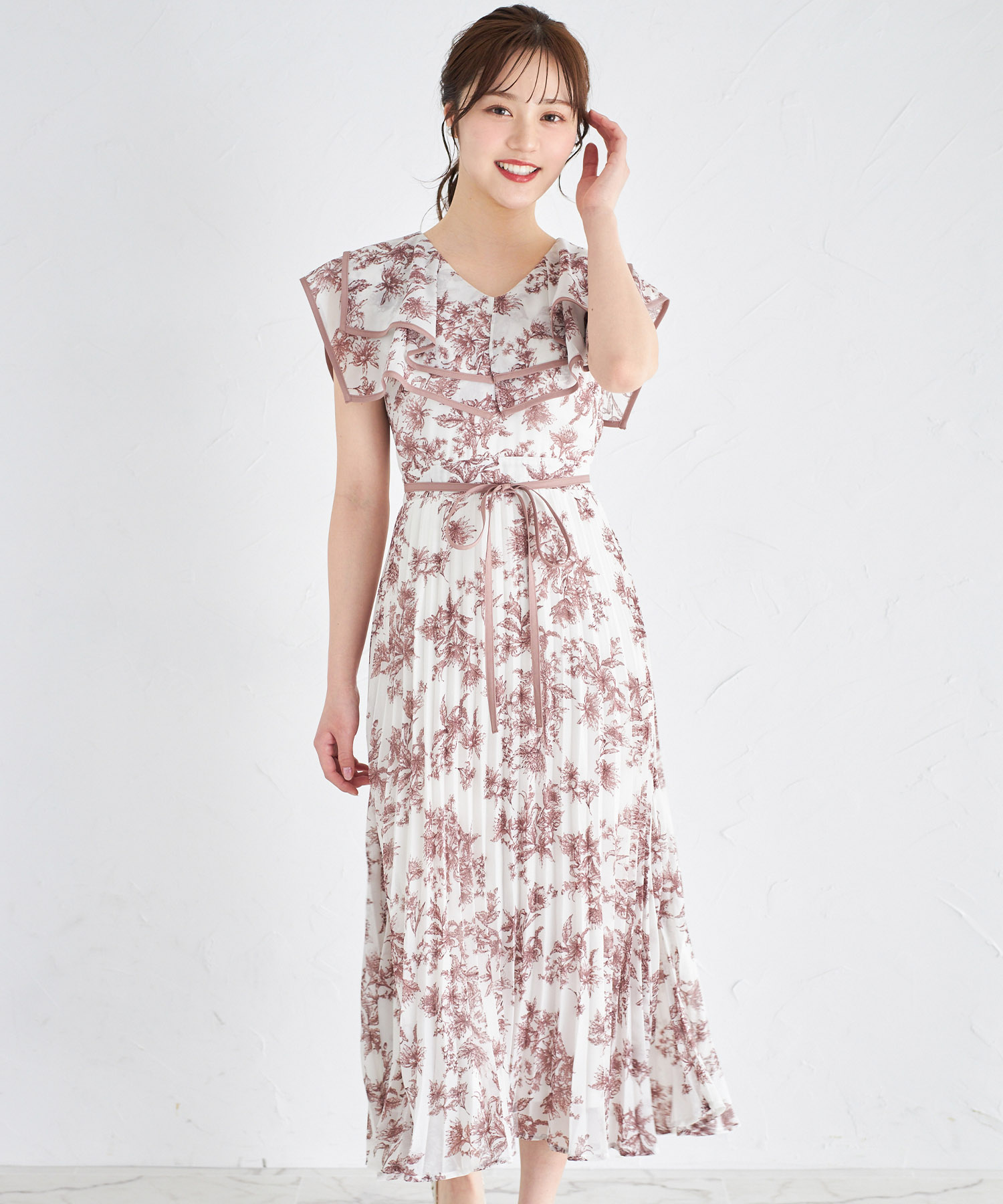 クーポン】トッコクローゼット tocco closet ウエストリボン付き