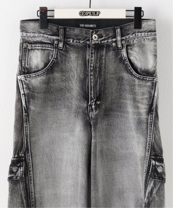 YUKI HASHIMOTO(ユウキハシモト)のTWISTED JEANS BLACKの通販