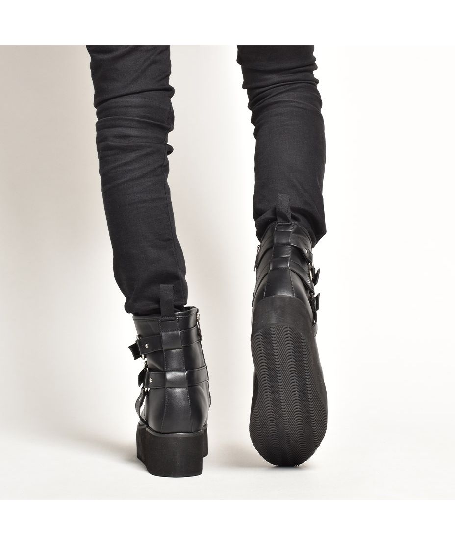 steven alan ジッパー サイドゴア ショートブーツ evam eva