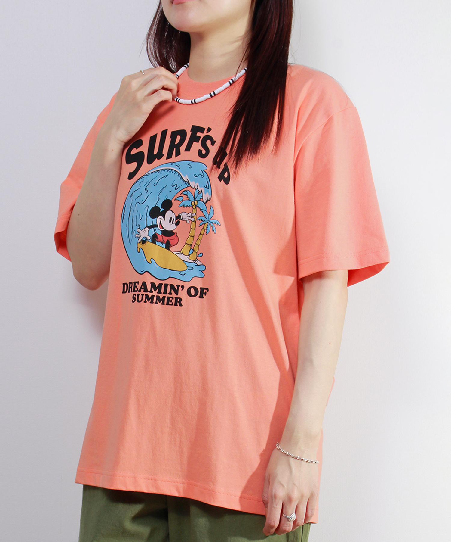 DISNEY/親子リンク】ミッキーマウス ディズニー半袖Tシャツ（T