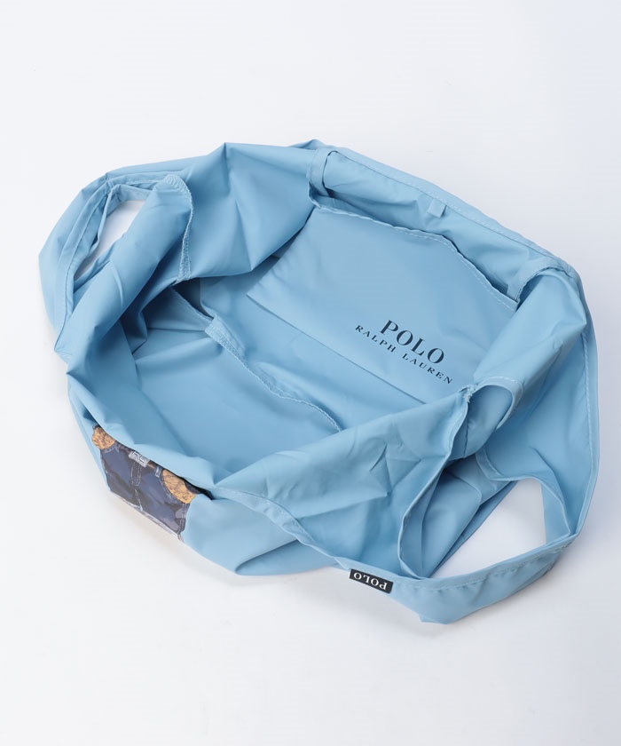 ポロ ラルフローレン ベア レイン バック エコバッグ RALPHLAUREN ポロ ラルフ ローレン POLO RALPH LAUREN ポロベアプリント