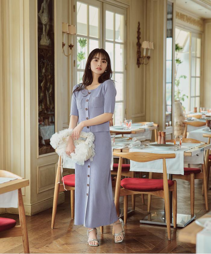 セール 50%OFF】ショートニット×タイトセットアップ(506048536 セール 50%OFF】ショートニット×タイトセットアップ(506048536