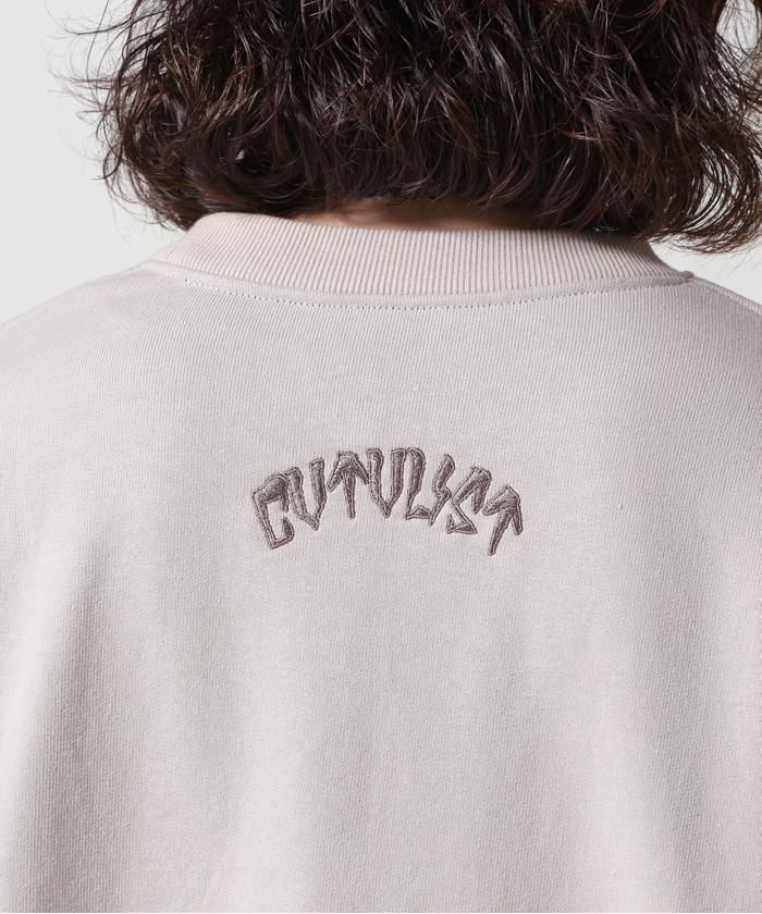 カタリスト ROYALFLASH 別注 USUAL CREW-NECKダーツ刺繍