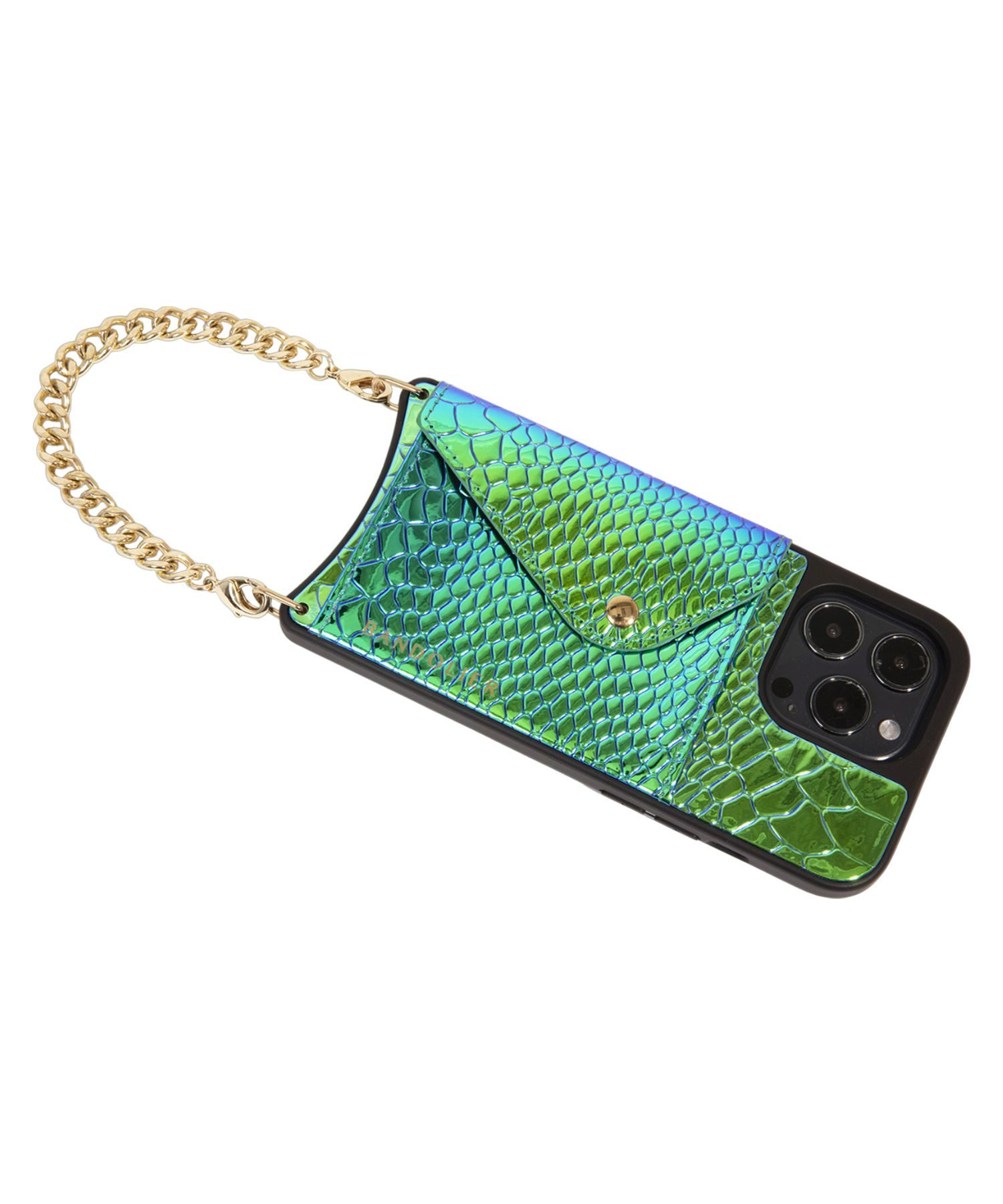 BANDOLIER】iPhone15proケース レインチャームス iPhoneアクセサリー