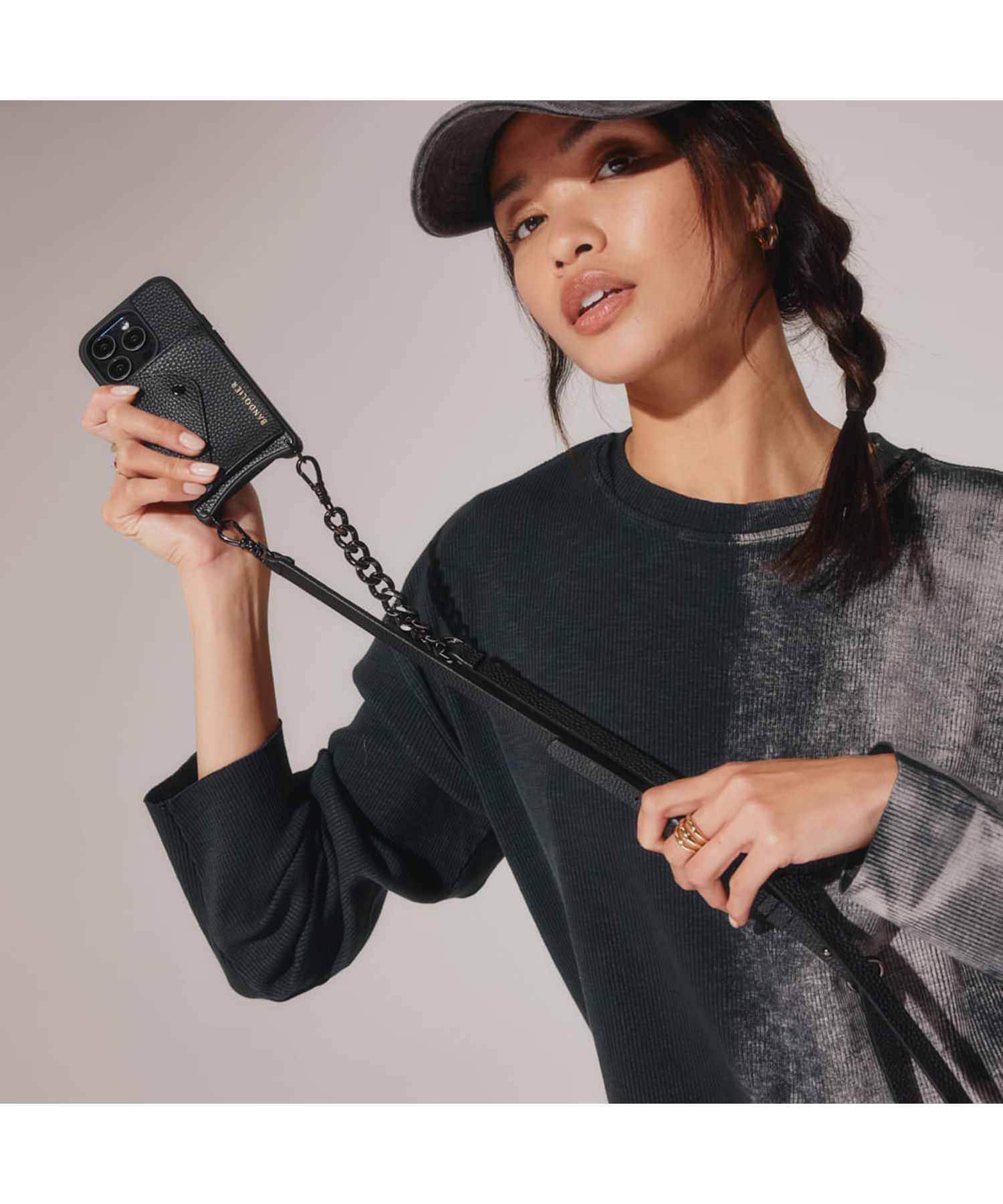 BANDOLIER ブラックストラップ 楽天市場】BANDOLIER バンドリヤー スマホショルダー