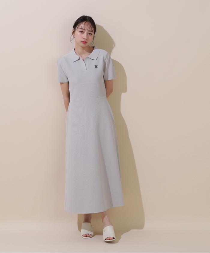 JILL by JILL STUART ポロシャツワンピース JILL by STUART ワンピース 配色切り替えポロシャツワンピース
