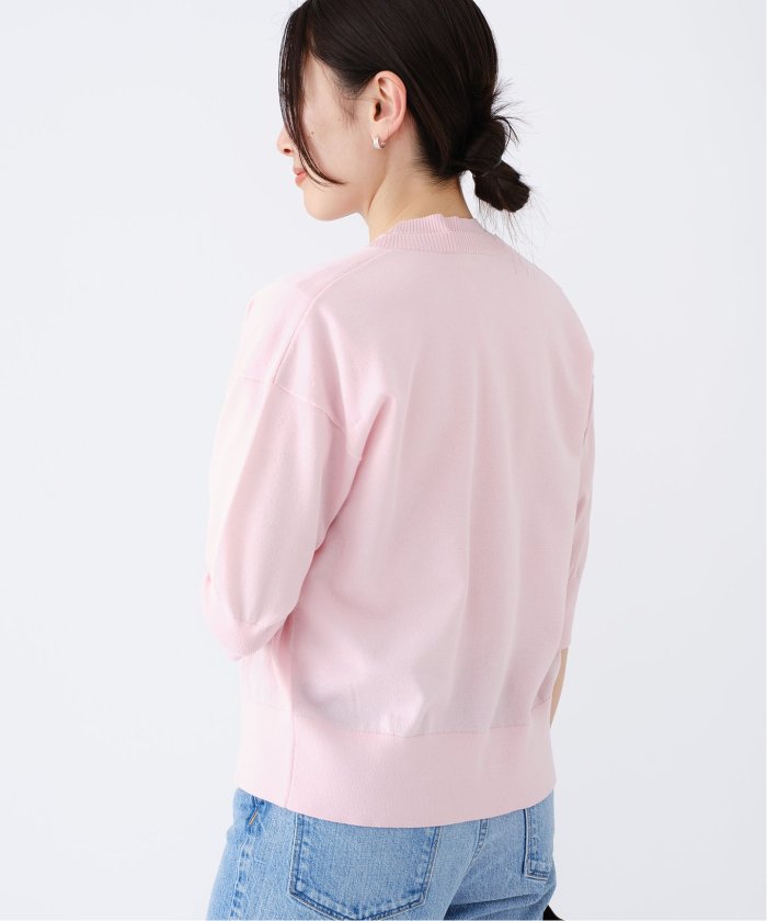 ENA LEVITA クルーカーディガン　ピンクB 追加》LEVITA クルーカーディガン（カーディガン）｜IENA