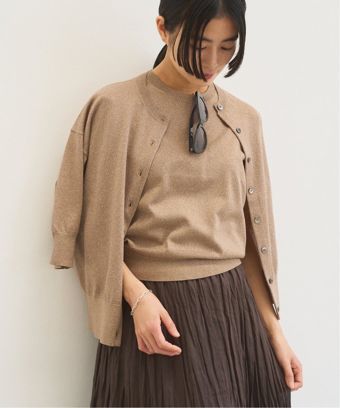 IENA LEVITA クループルオーバー　シルバー イエナ IENA 《WEB限定/追加》LEVITA クループルオーバー