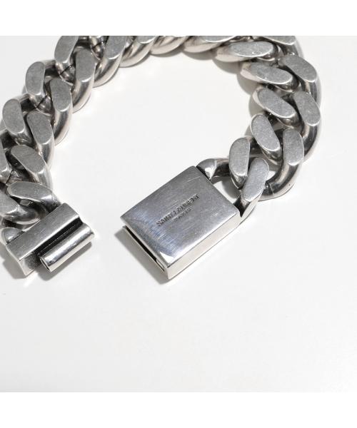 Saint Laurent□メンズ メタル カーブ チェーン ブレスレット