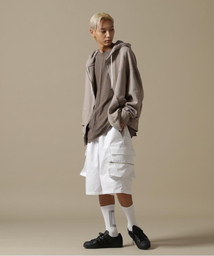 すぐ届く【DankeSchon】PTツイルフラップカーゴショーツ WEB&DEPOT限定】DankeSchon/ダンケシェーン/PT TWILL FLAPCARGO