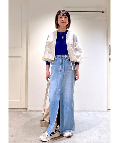 サロンアダムエロペ　[24SS]シアークロップドブルゾン【洗える】 24SS]シアークロップドブルゾン【洗える】(505896323) | サロン