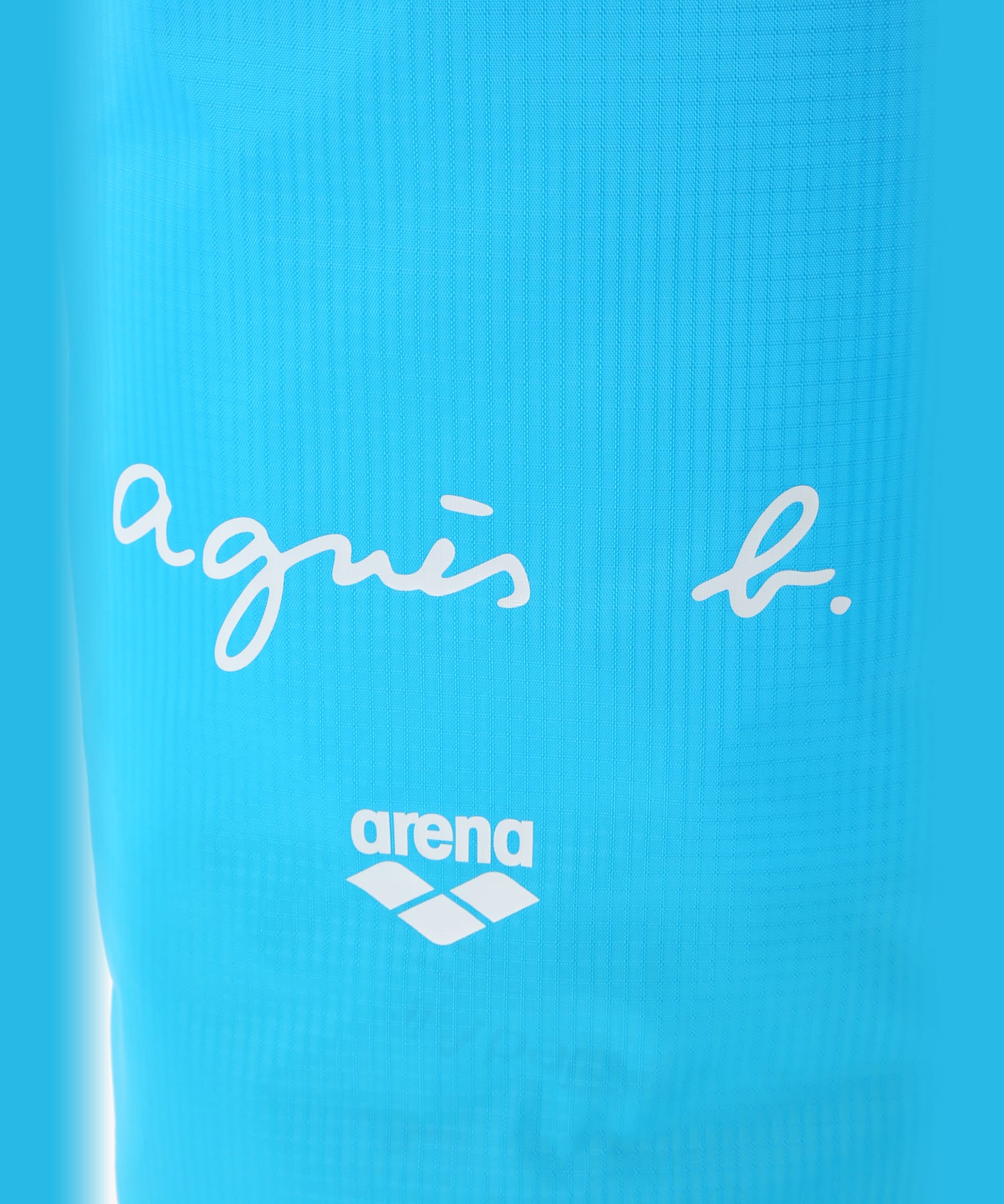 【アニエスベー】大人気！agnes b. x arena ロゴ ビーチバッグ ユニセックス】AI21 SAC ARENA agnes b. x arena ビーチバッグ