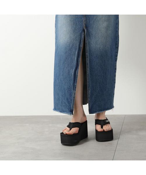 coperni ブラック トングサンダル プラットフォームヒール38サイズ