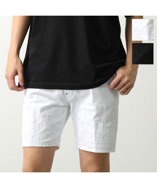 DSQUARED2 スウェットハーフパンツ ショートパンツ ホワイト DSQUARED2 新品未使用 サイズL