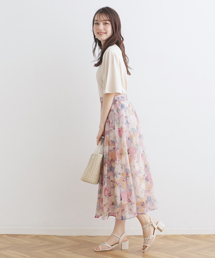 セール 30%OFF】【甘すぎない大人の花柄】Summerオーガン