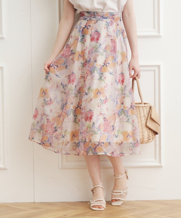 セール 30%OFF】【甘すぎない大人の花柄】Summerオーガン セール 30%OFF】【甘すぎない大人の花柄】Summerオーガン