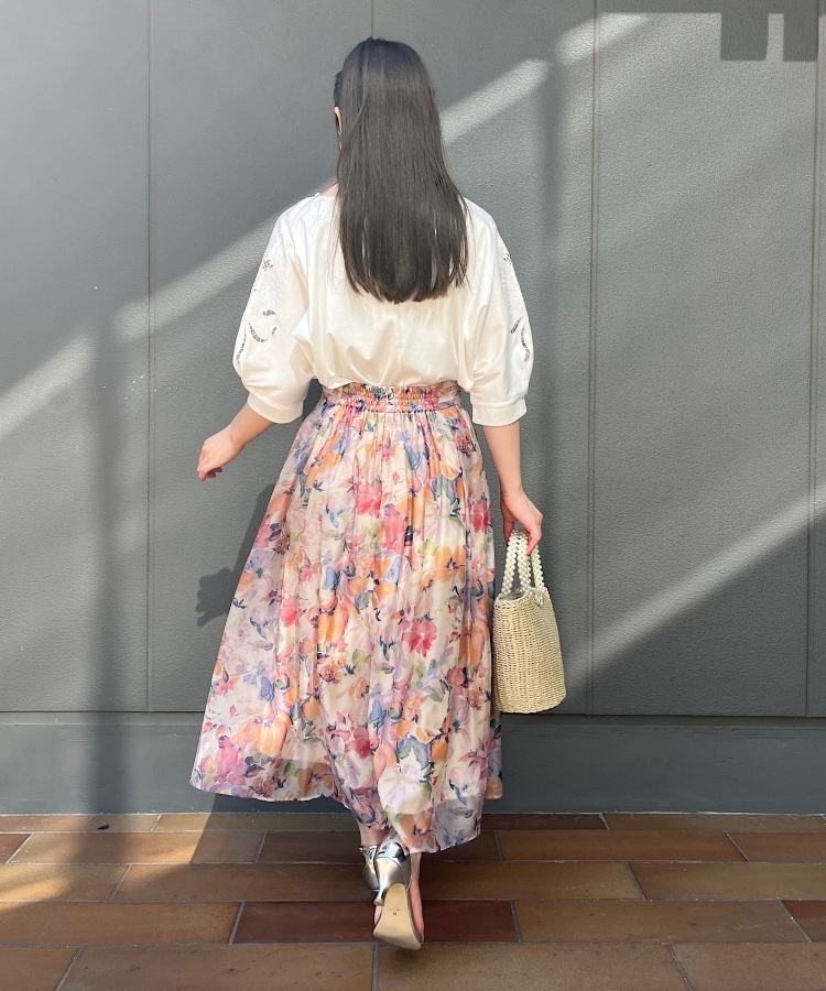 セール 30%OFF】【甘すぎない大人の花柄】Summerオーガン セール 30%OFF】【甘すぎない大人の花柄】Summerオーガン