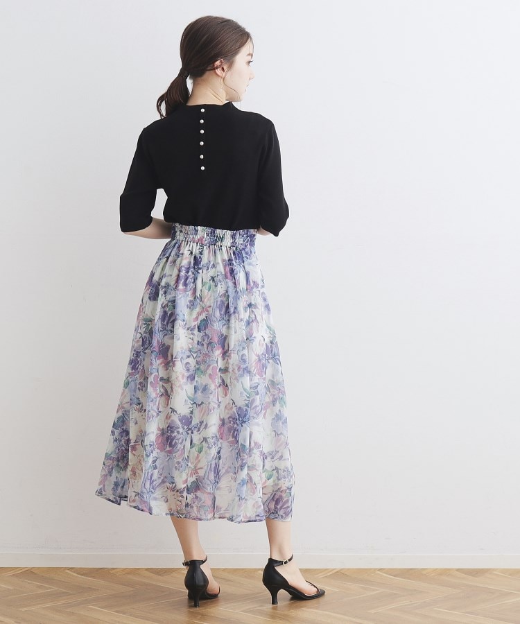 セール 30%OFF】【甘すぎない大人の花柄】Summerオーガン