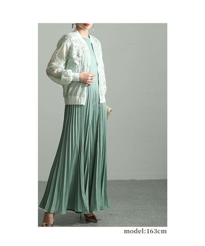 レディース 大人 上品 乙女心を掴む甘辛フェイス立体花柄シアー