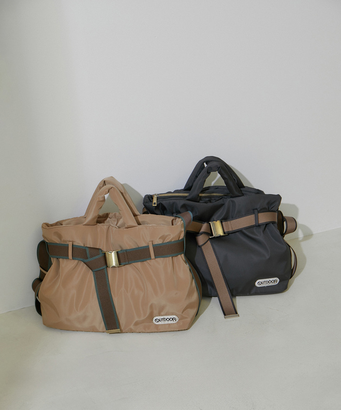 OUTDOOR PRODUCTS for SALON】別注2WAY横型トートバッグ OUTDOOR PRODUCTS for SALON】別注2WAY横型トートバッグ