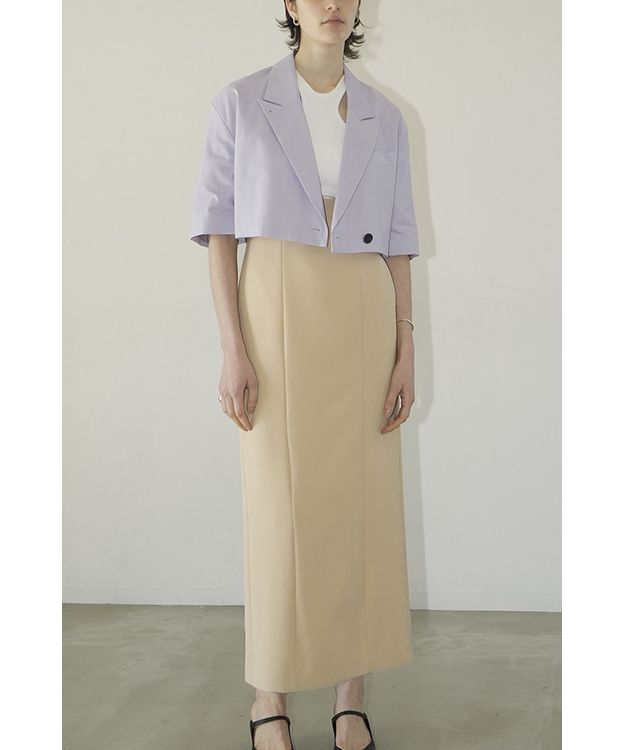 ジャケット・アウター CLANE CROPPED TAILORED JACKET セール】CROPPED TAILORED JACKET（テーラードジャケット