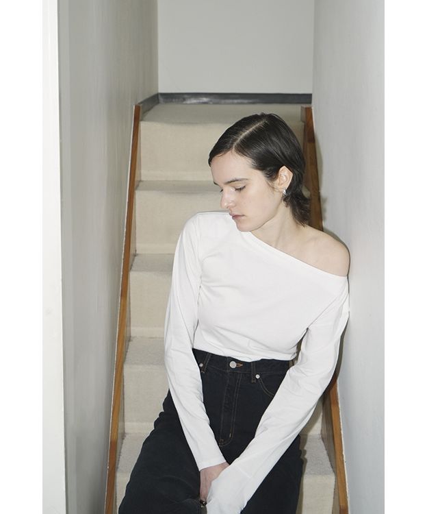 ARRANGE BOAT NECK TOPS(506057447) | クラネ(CLANE) - d fashion