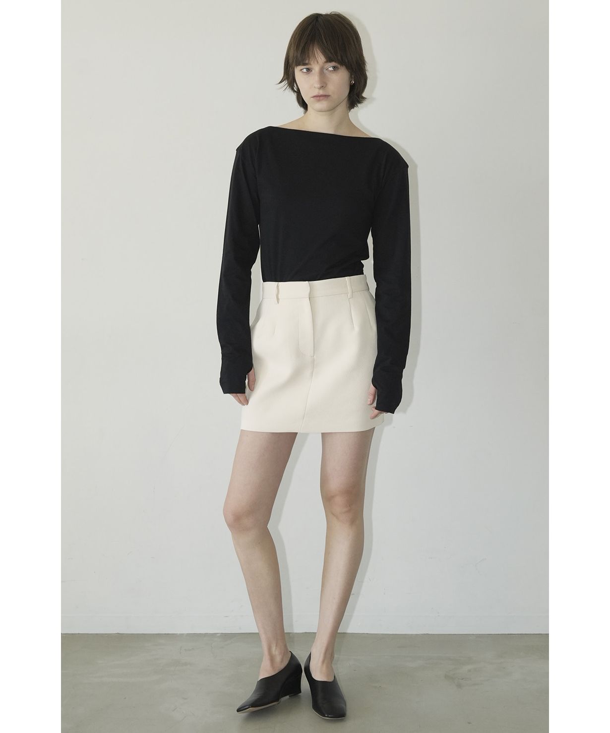 ARRANGE BOAT NECK TOPS(506057447) | クラネ(CLANE) - d fashion