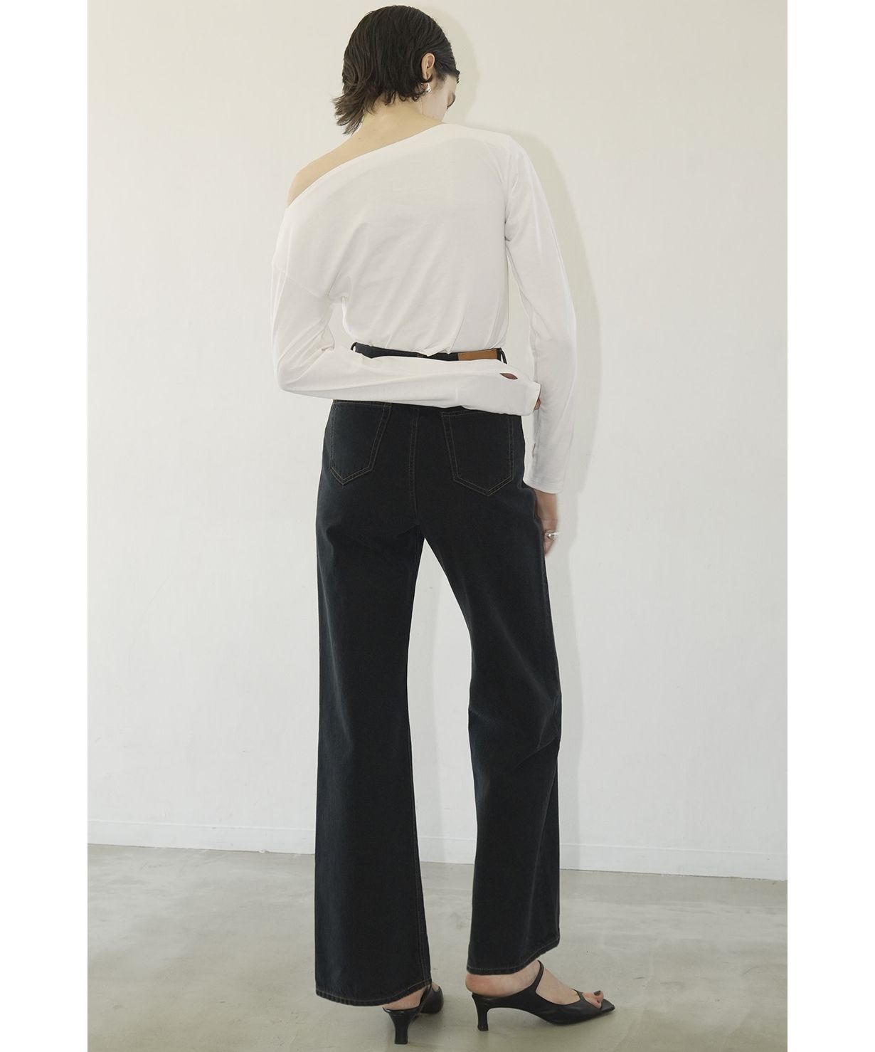 ARRANGE BOAT NECK TOPS(506057447) | クラネ(CLANE) - d fashion