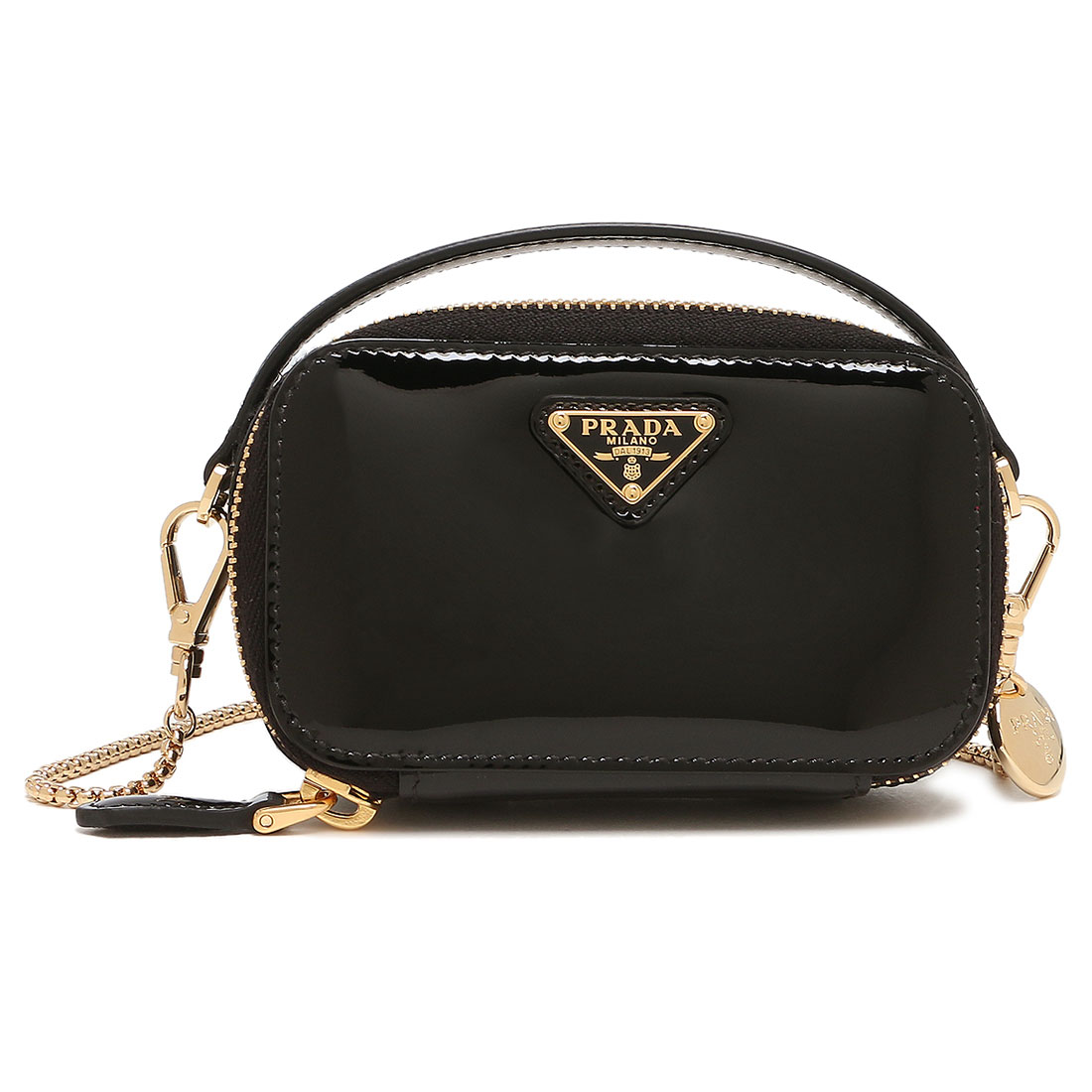 プラダ PRADA ポーチ ミニポーチ トライアングルロゴ ブラック プラダ PRADA ポーチ ミニポーチ トライアングルロゴ ブラック