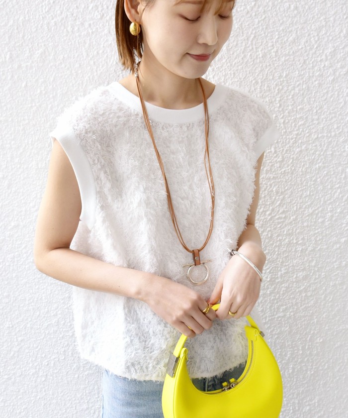 セール 30%OFF】〈手洗い可能〉シアー フリンジ フレンチ