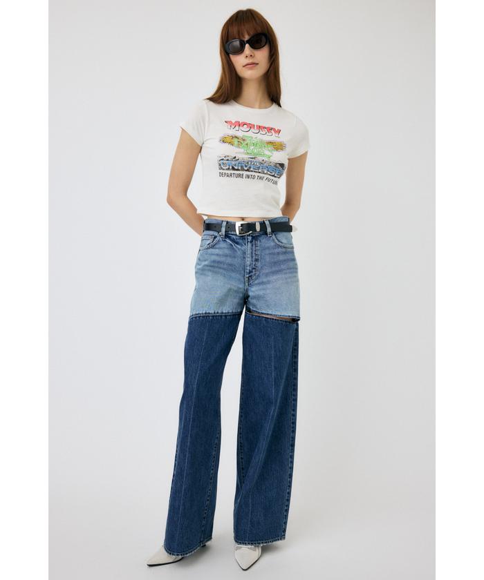 セール】HW NOTCH STRAIGHT(506059682) | マウジー(moussy) - d
