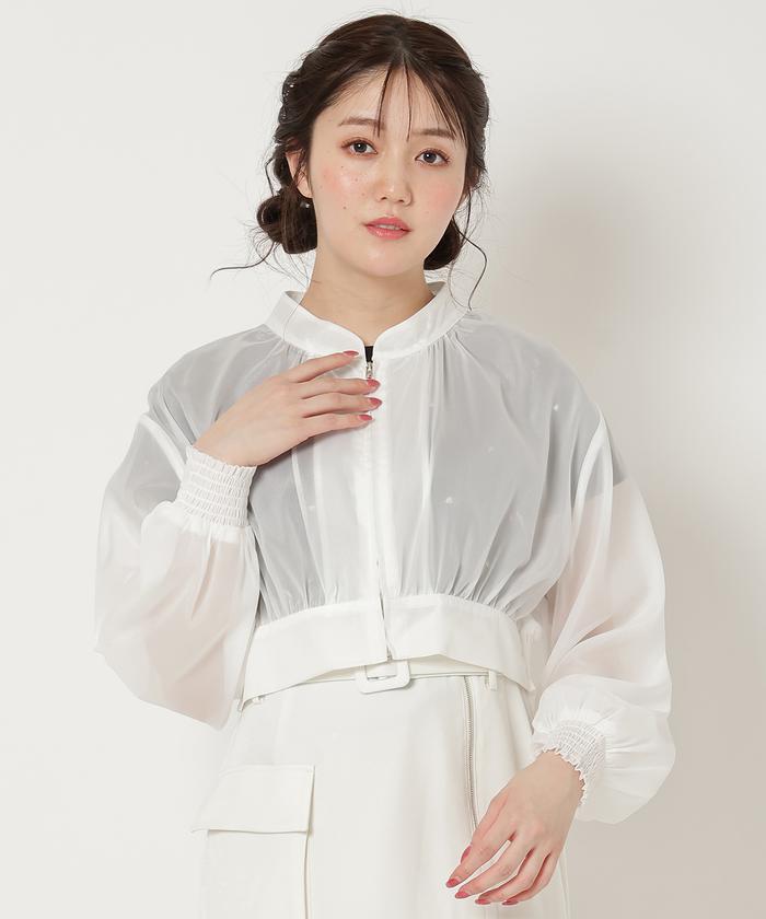 レディアゼル ブルゾン セール 30%OFF】シアーブルゾン(506059728) | レディアゼル