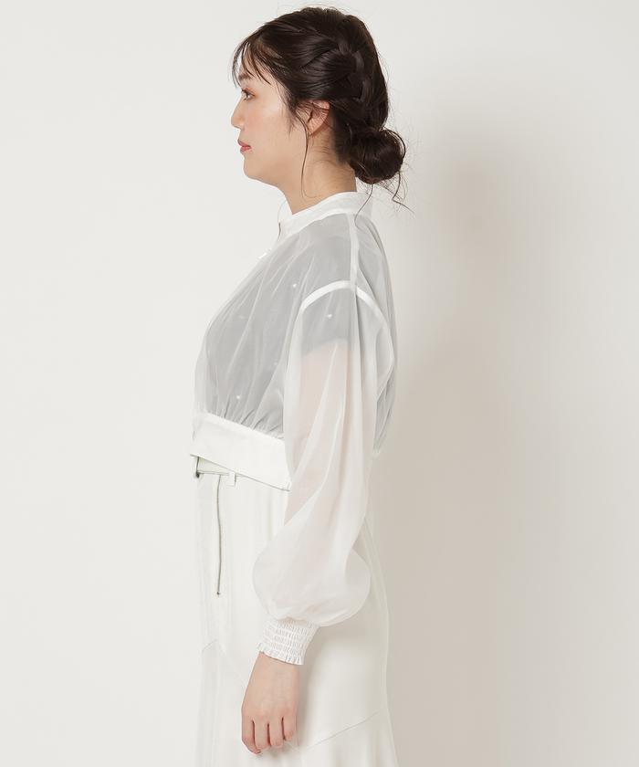 セール 30%OFF】シアーブルゾン(506059728) | レディアゼル