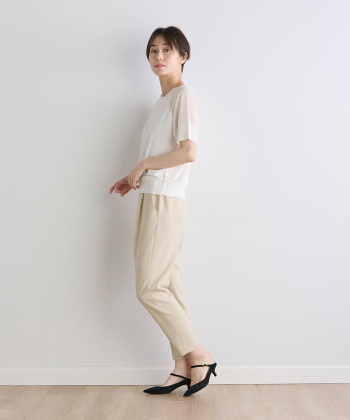 セール 30%OFF】《INED CLARO》リンクルテーパードパンツ(506059839) | イネド(INED) - d fashion