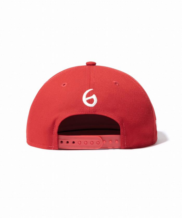 SAINT MICHAEL セントマイケル キャップ 赤 - A077525Y0007 SAINT MICHAEL×New Era/セント マイケル/NE_CAP/MX/RED