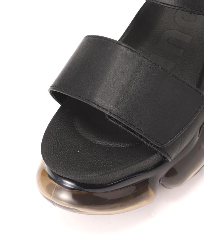 靴 MOOPIE LEATHER SANDAL MOOPIE LEATHER SANDAL - BROWN / FROST BROWN (ムーピー レザー