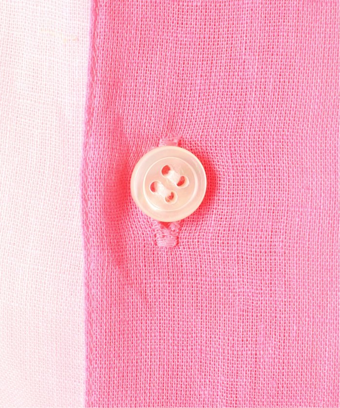 コットンリネン　ロングシャツ　Spick and Span 完売品　バイカラー セール】コットンリネンロングシャツ(506059951) | スピック
