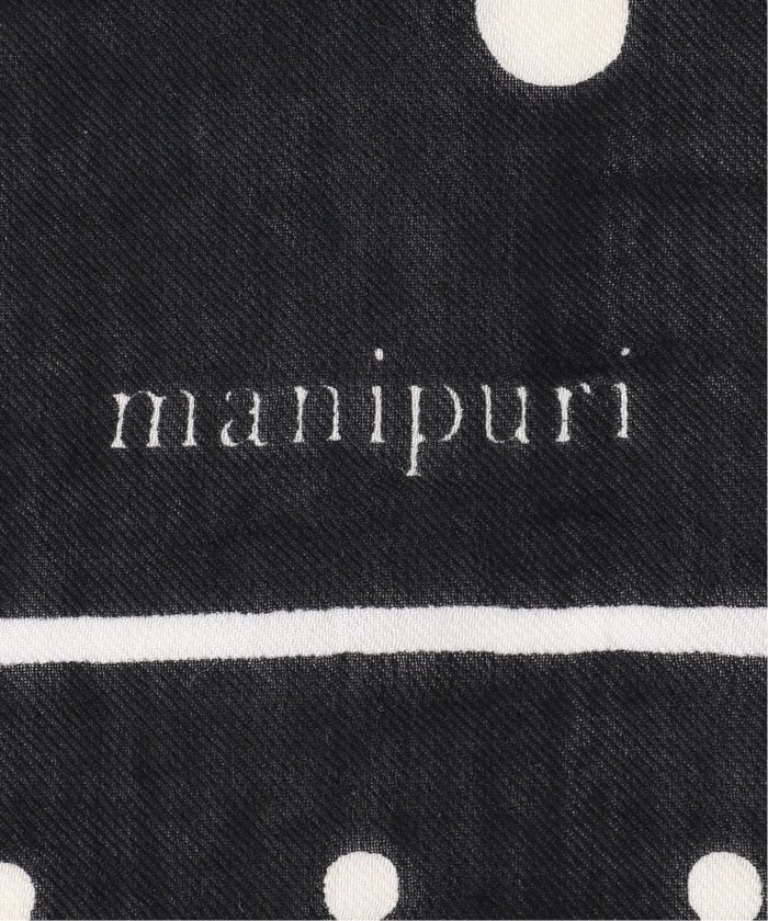 manipuri（マニプリ）Stole ジオメドット 120x120cm 0141333029