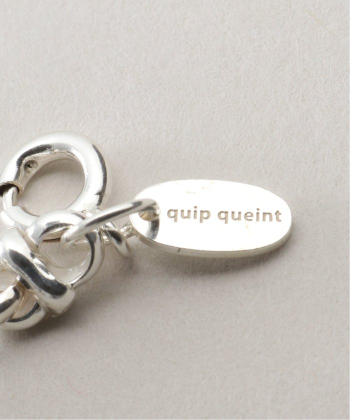 quip queint/クイップ クエイント】oval chain choker QU036