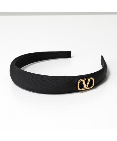 新品！VALENTINO★VLogoシルクカチューシャ 新品！VALENTINO☆VLogoシルクカチューシャ