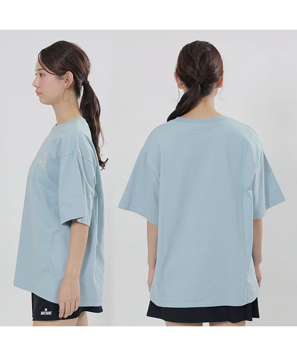 マリークワント MARY QUANT ヘビーコットンMQロゴビッグ Tシャツ